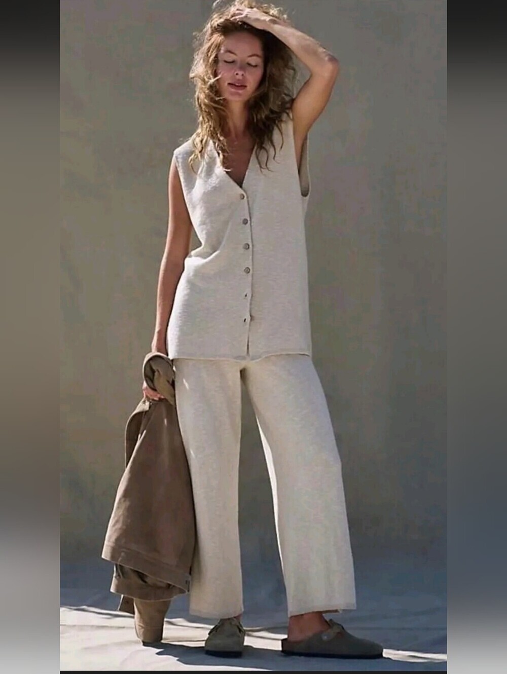 Free People Beach NWTs Stockton Sweater Set